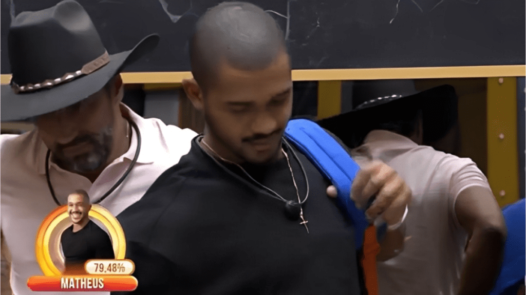 Matheus eliminado do BBB 26 com 79,48% dos votos após Paredão com Leandro e Brigido